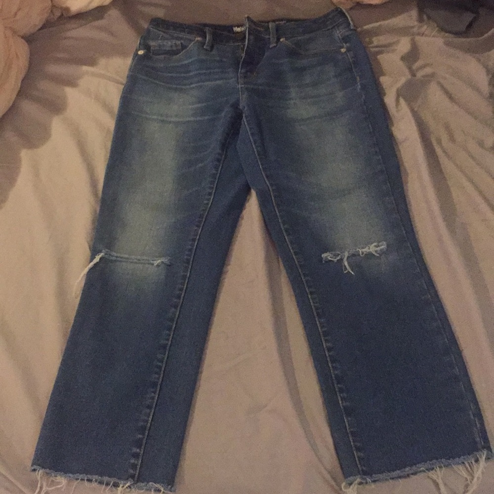 Target High Rise Straight Jeans